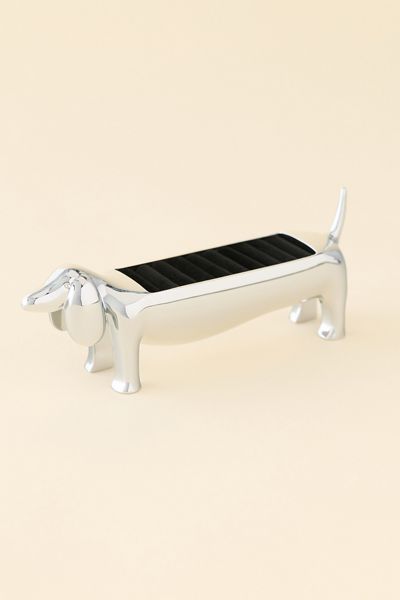 Doc Dachshund Shaped Ring Holder