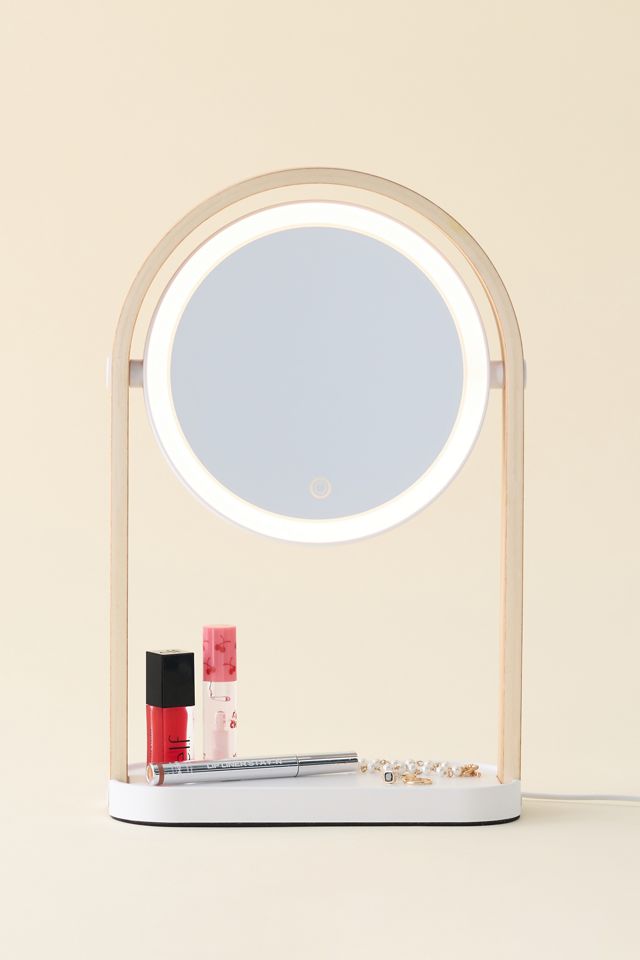 Kiara Arched Tabletop LED Vanity Mirror #1