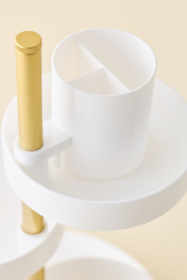 Cecilia Rotating Tiered Makeup Organizer #2