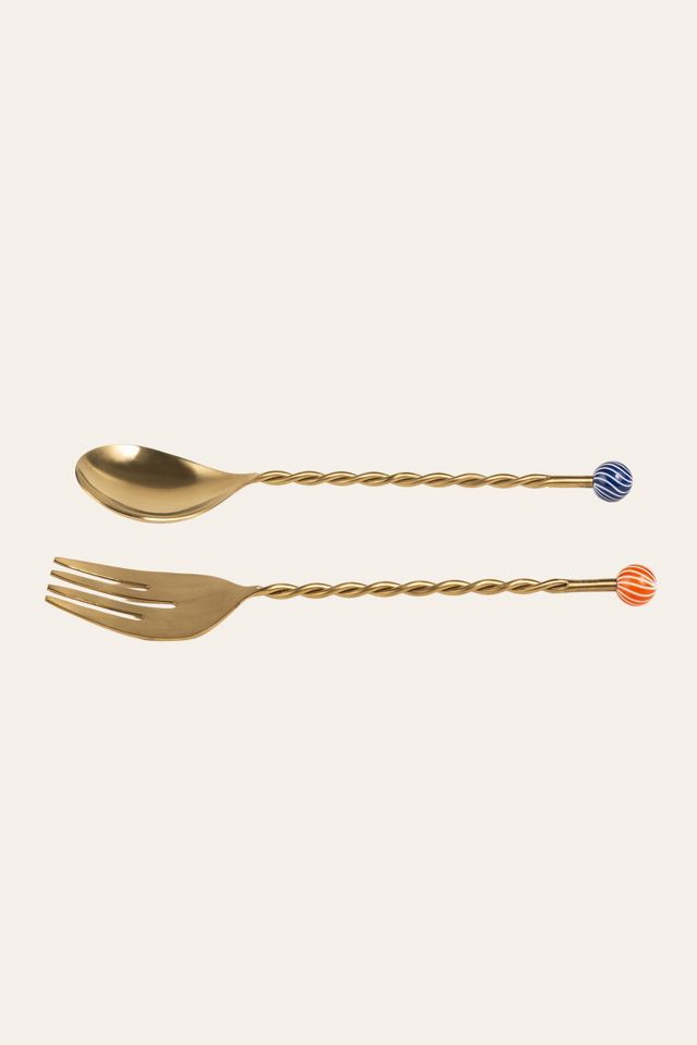 Zsa Zsa Zsu Rampur Cheerland Steel Salad Serving #1
