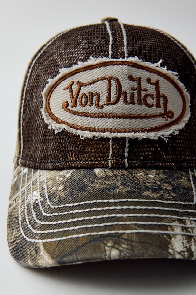 Casquette Von Dutch Realtree Camo à écusson brut #2