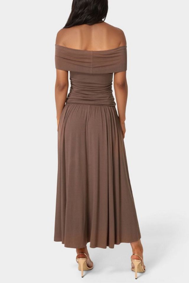 Bebe Off the Shoulder Drop Waist Dress #2