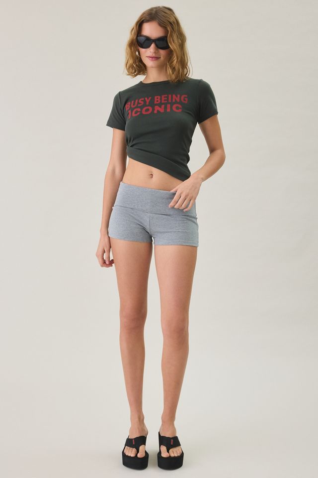 Busy Being Iconic Graphic Baby Tee #2