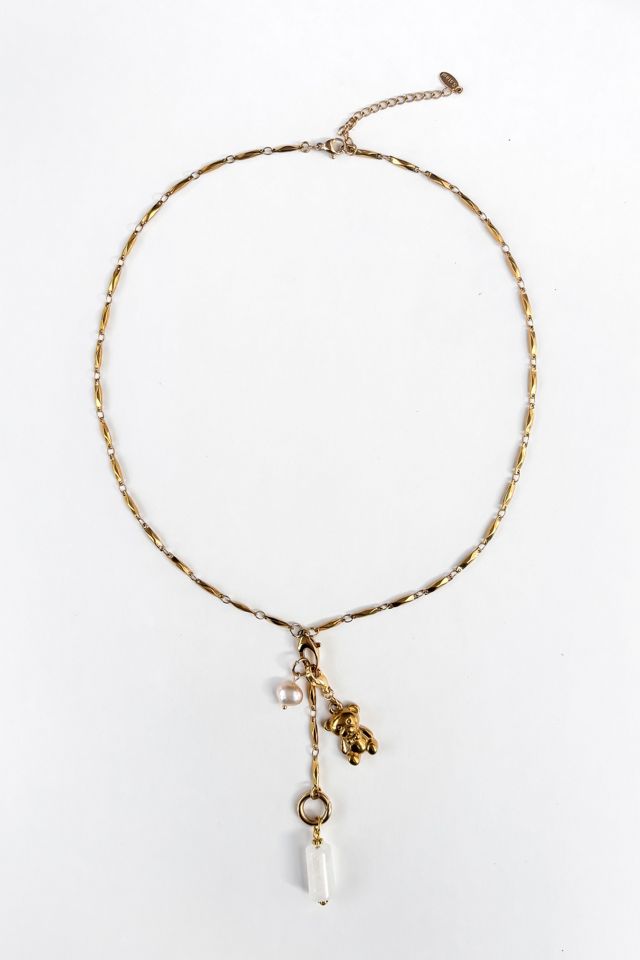 Sigfus Designs Honey Bear Drop Necklace #2