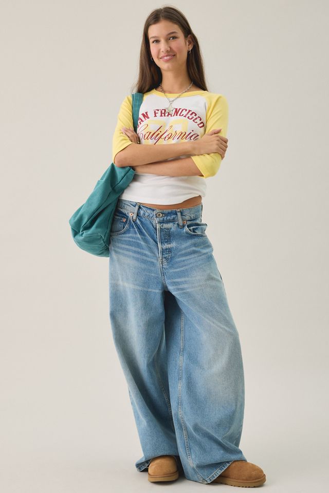 San Francisco Graphic Raglan 3/4 Sleeve Tee #3