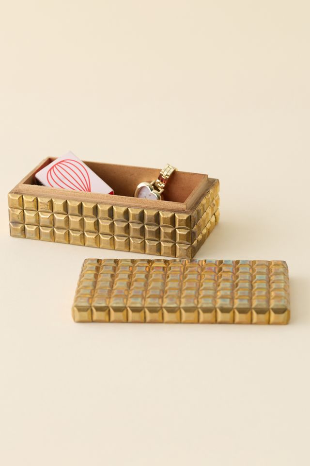 Reina Studded Trinket Box #4
