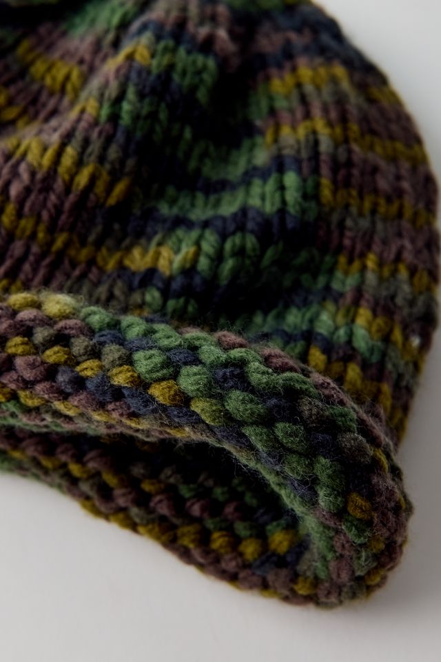 Camo Roll Knit Beanie #2