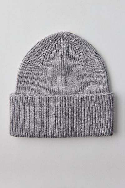 Washed Knit Cuffed Beanie