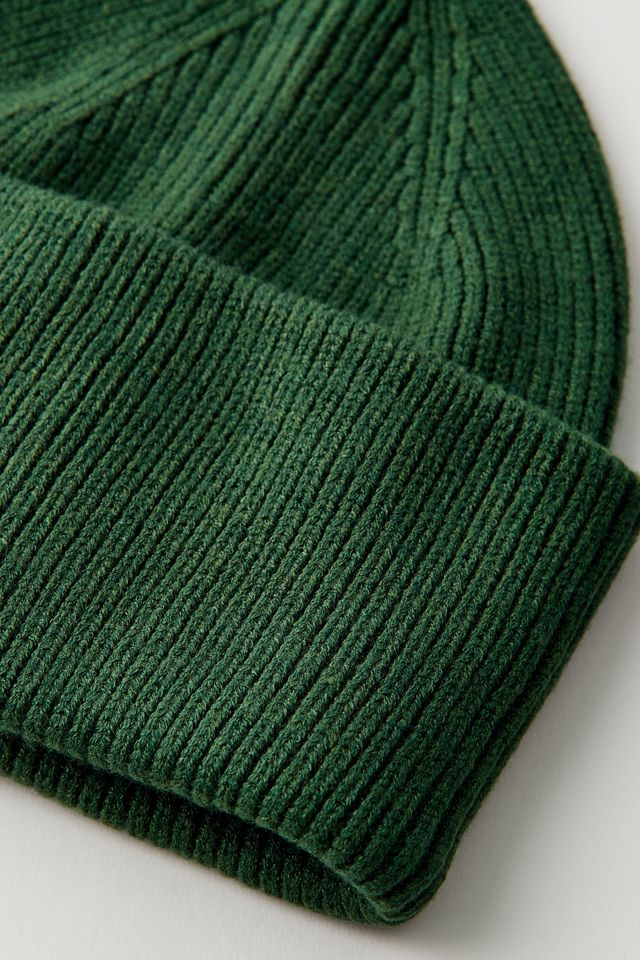 Washed Knit Cuffed Beanie #1