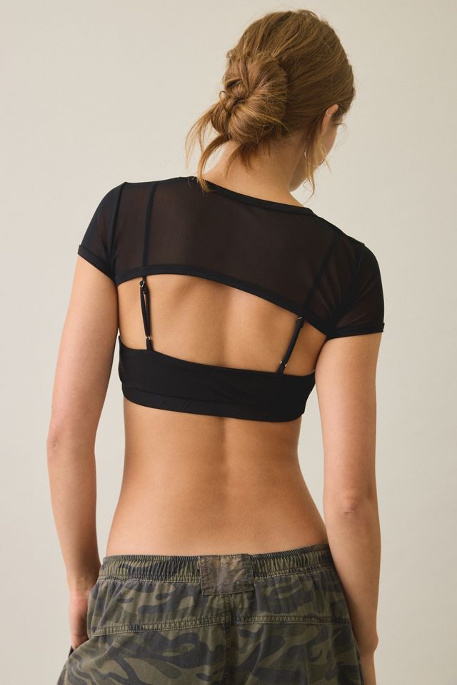 BDG Connor Cropped Short Sleeve Shrug 2-Piece Set #3