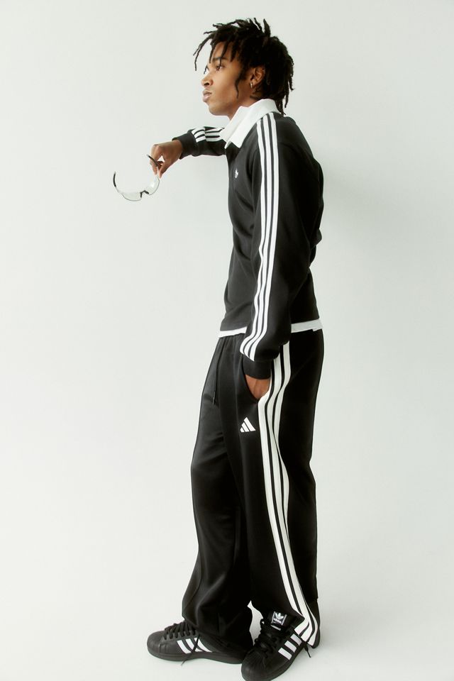 adidas 3-Stripe Long Sleeve Rugby Tee #2