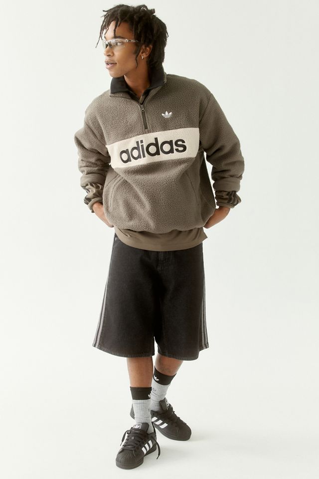 adidas Originals Polar Fleece Quarter-Zip Sweatshirt #1