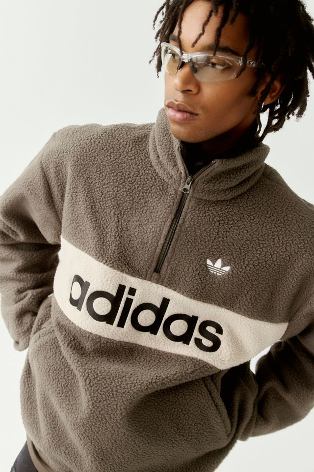 adidas Originals Polar Fleece Quarter-Zip Sweatshirt #2