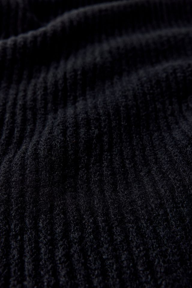 Écharpe en tricot côtelé #1