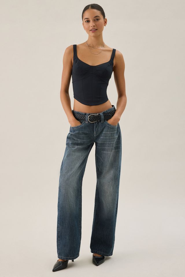Kimchi Blue Margot Seamed Corset Top #2