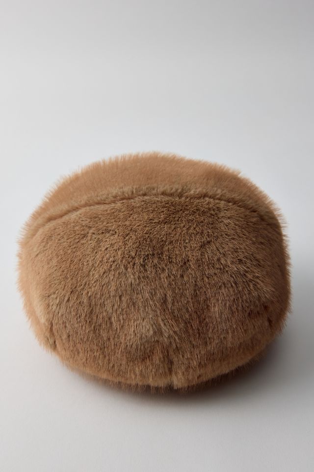 Faux Fur Cabbie Hat #2