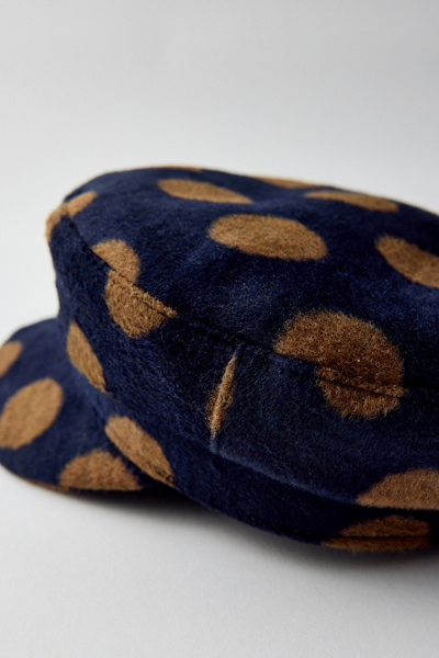Polka Dot Baker Boy Hat