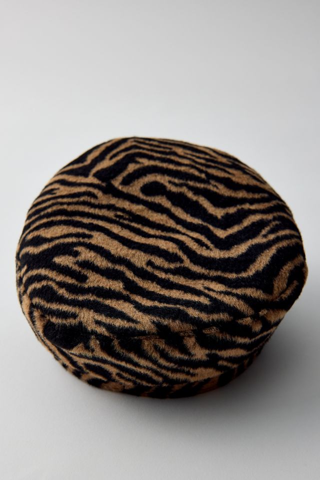 Tiger Pattern Cabbie Hat #2