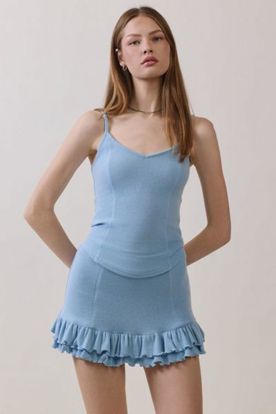 Personal Code Kiki Tank Top And Mini Skort Set