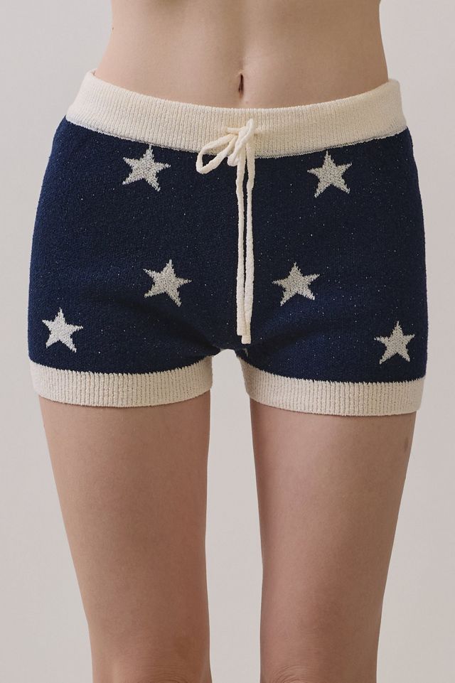 Personal Code Star Knit Shorts #1