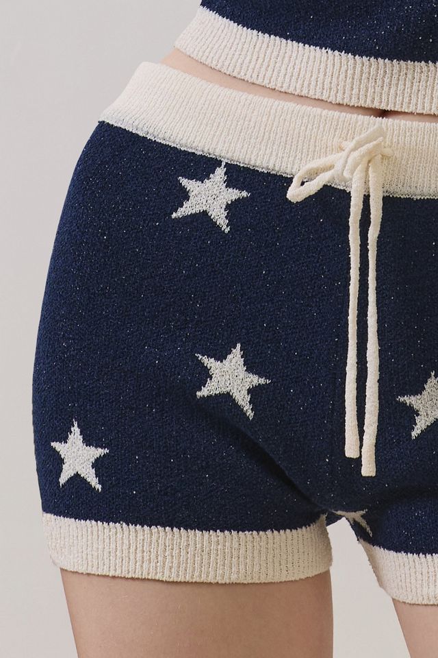 Personal Code Star Knit Shorts #3