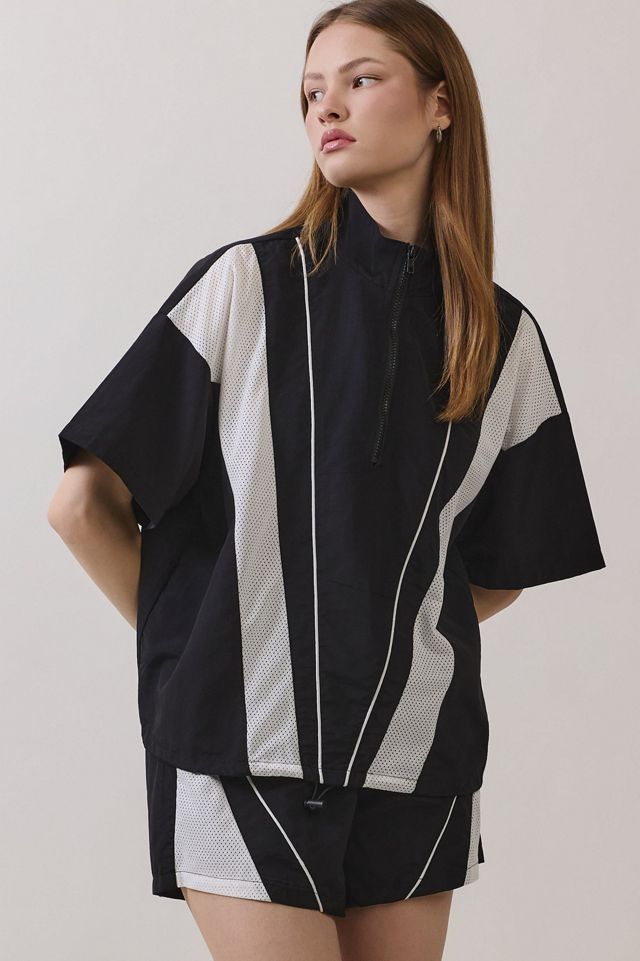 Personal Code Mercer Short Sleeve Anorak Top #2
