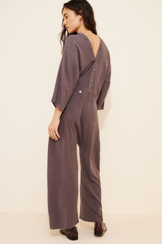 Fashion Brand Company Jumpsuit Of The Future Linen Jumpsuit #1