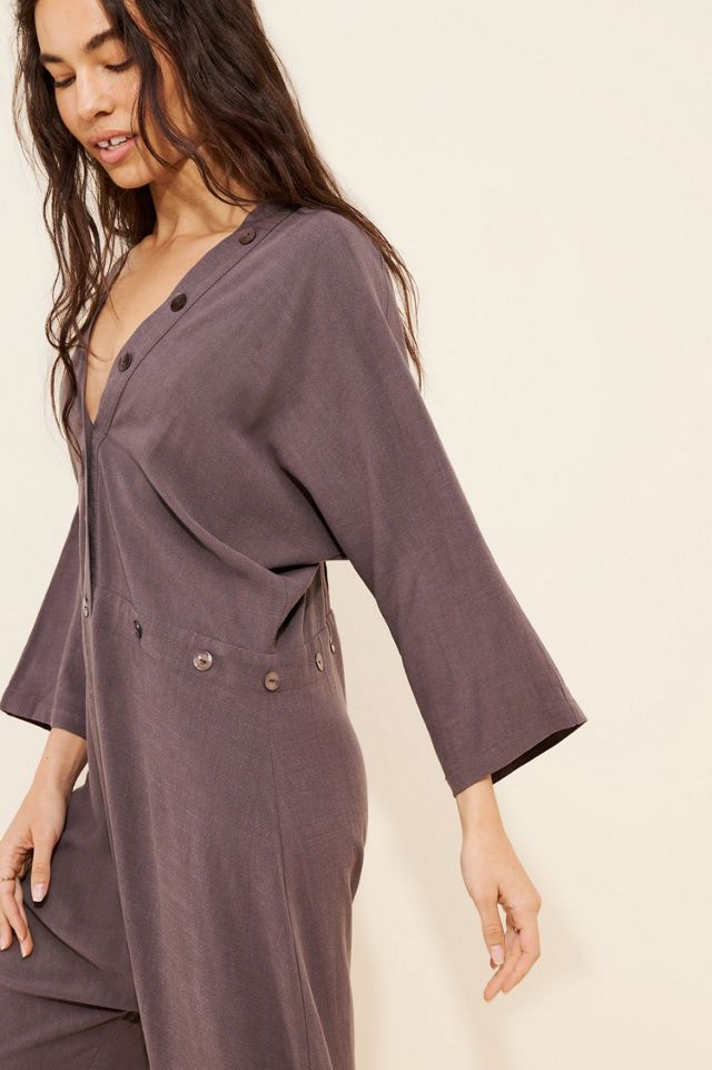 Fashion Brand Company Jumpsuit Of The Future Linen Jumpsuit #3