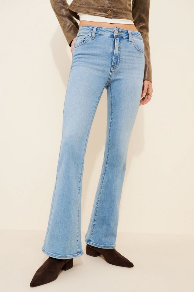 JUST BLACK DENIM Mid-Rise Flare Jeans #2