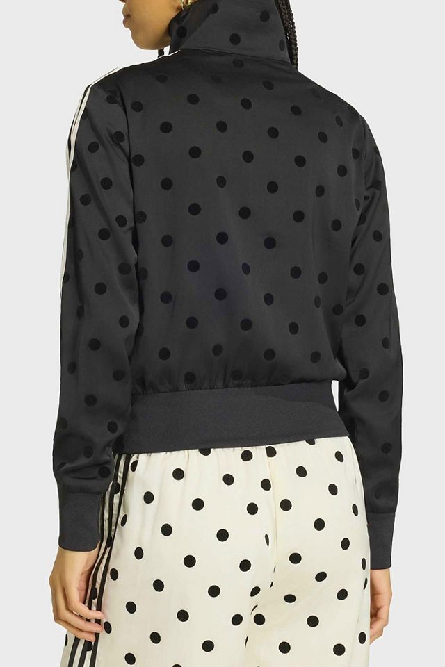 adidas Originals Satin Polka Dot Track Jacket #1