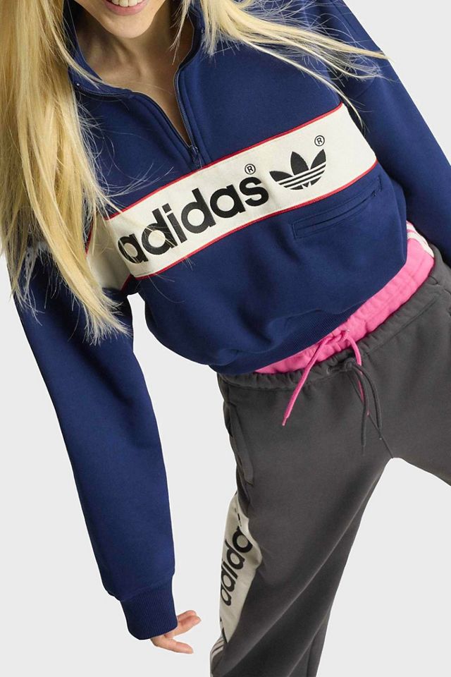 adidas adiSignature NY Quarter Zip Pullover #1