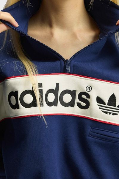 adidas adiSignature NY Quarter Zip Pullover