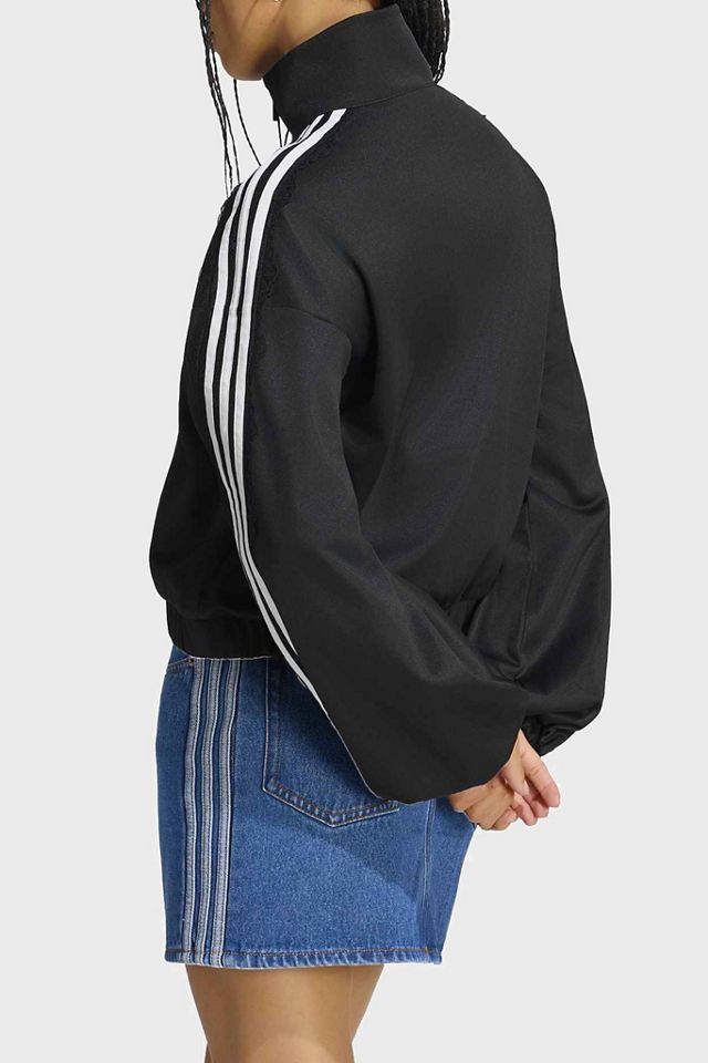adidas Originals Archive Lace Trim Oversized Track Jacket #1