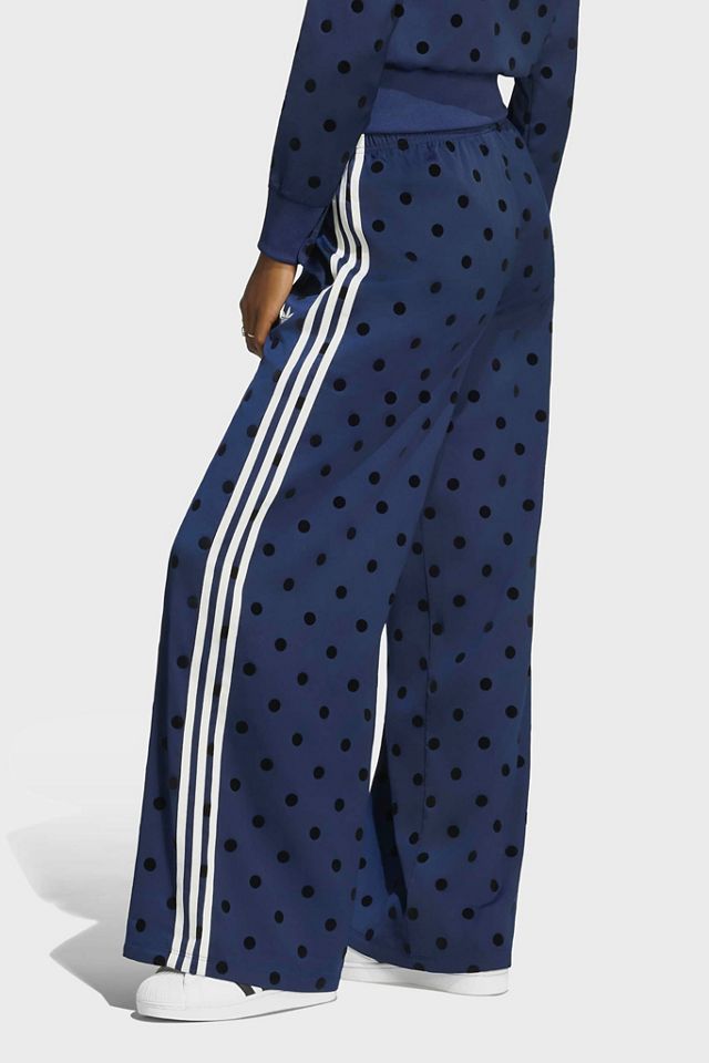 adidas Originals Satin Polka Dot Wide Leg Pants #2