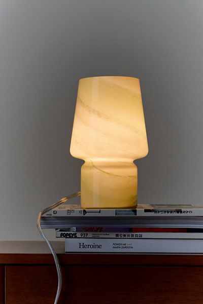 Leah Little Glass Table Lamp