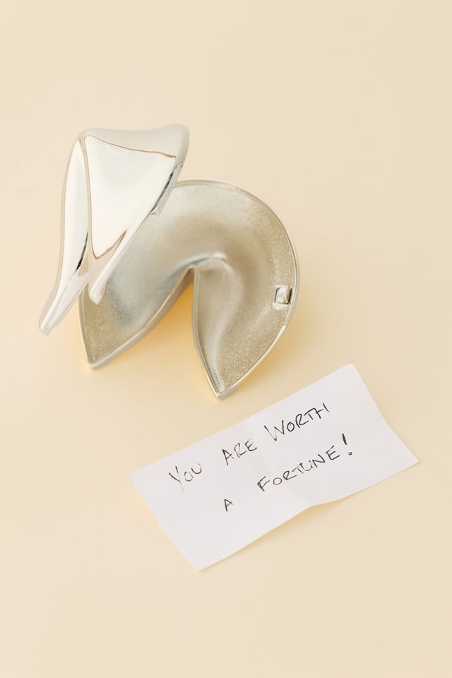Fortune Cookie Shaped Trinket Box #1