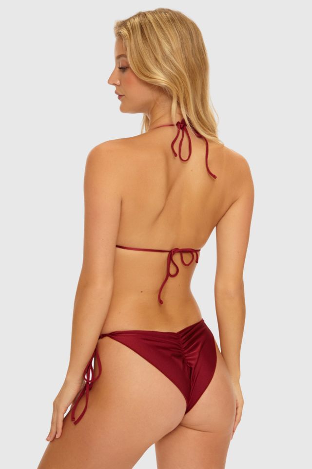 Beach Bunny Swimwear Hollywood Triangle Bikini Top #2