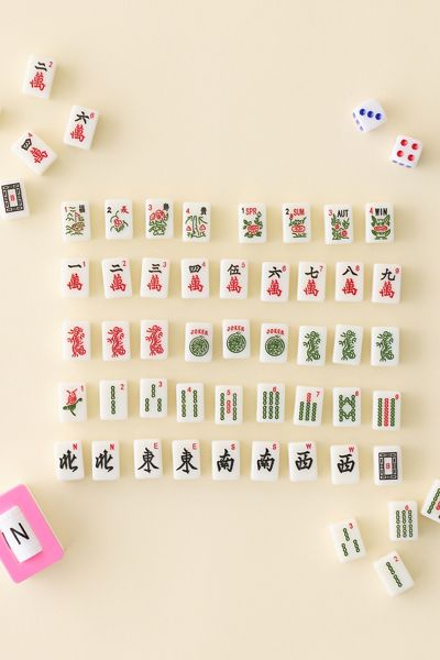 Mini Travel Mahjong Set