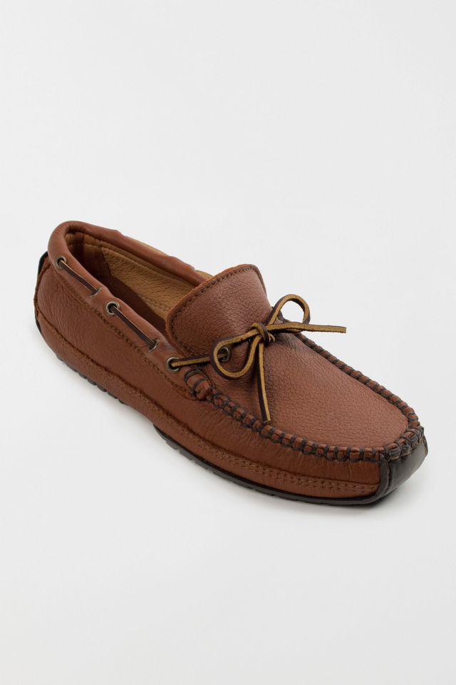 Minnetonka Moosehide Weekender Leather Moccasins #1
