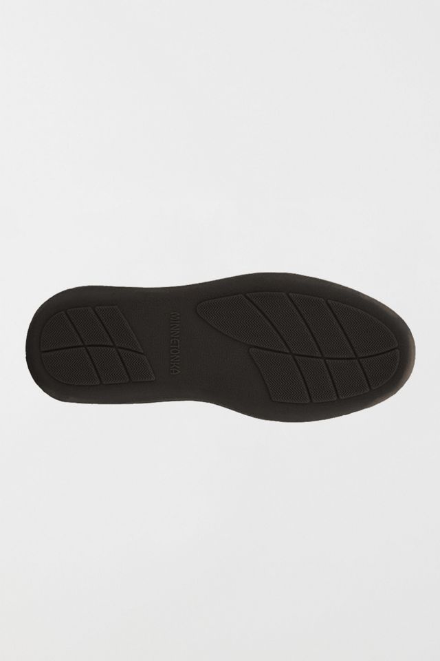 Minnetonka Suede Sheepskin Lined Slippers #4