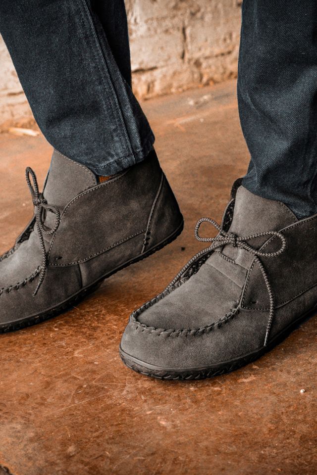 Minnetonka Torrey Suede Lace-up Slipper Boots #2