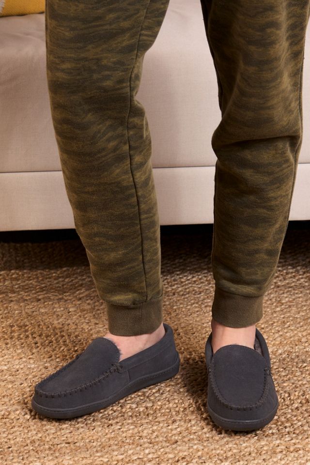 Minnetonka Suede Hardsole Venetian Slippers #1
