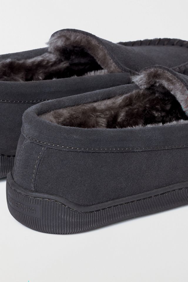 Minnetonka Suede Hardsole Venetian Slippers #4
