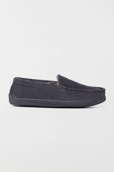 Minnetonka Suede Hardsole Venetian Slippers