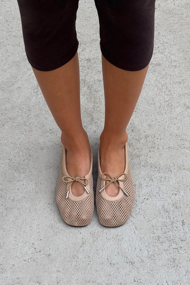 ALOHAS Rosalind Mesh Leather Ballet Flats #1