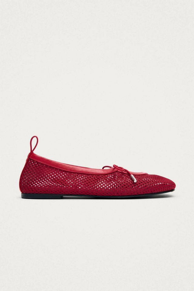 ALOHAS Rosalind Mesh Leather Ballet Flats #2