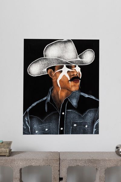 Paris Rowden Lonely Cowboy Print