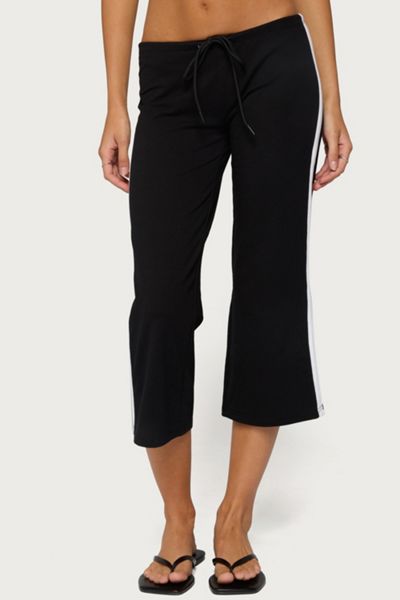 Edikted Milene Contrast Terry Capri Pants