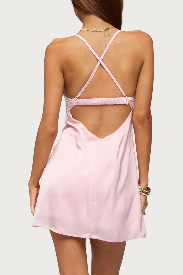 Edikted Christina Satin Effect Mini Dress #2