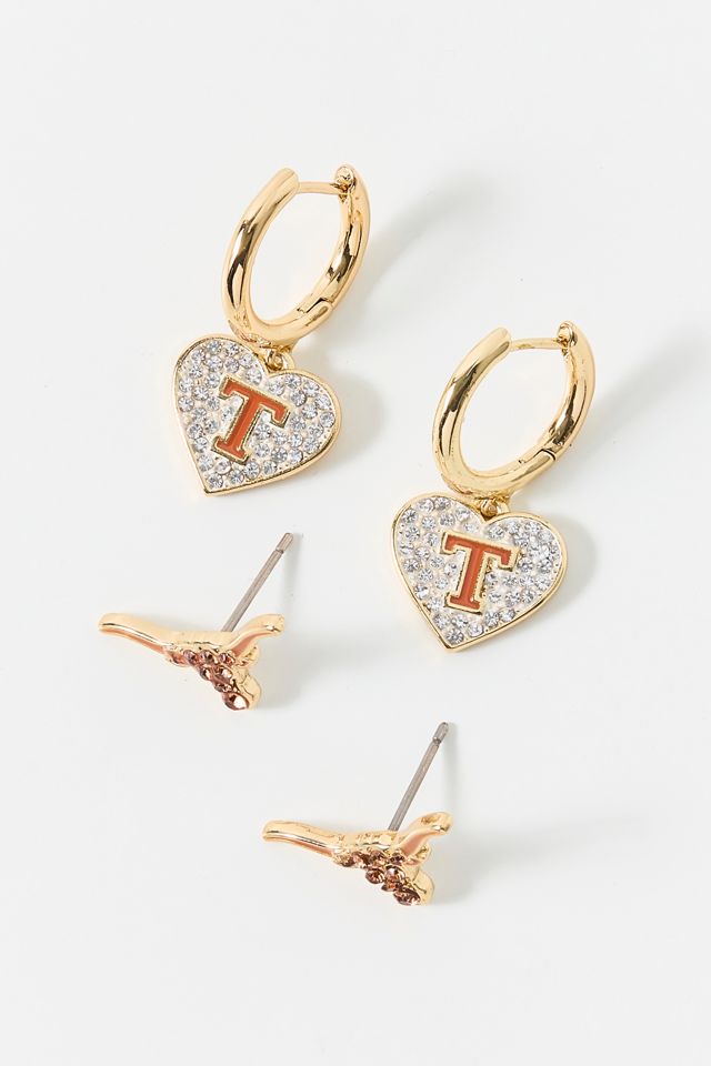 BaubleBar University Of Texas Earrings Set #1